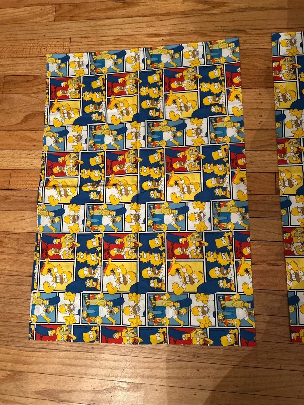 Simpsons Inspired Pillowcases (2) Cartoon Bart Homer Marge Maggie Simpson